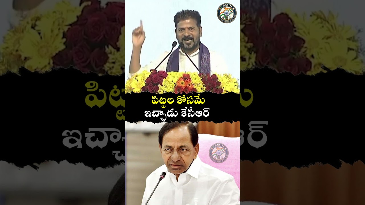 పిట్టల కోసమే ఇచ్చాడు కేసీఆర్...#revanthreddy #kcr #telangaana #brsvscongress #shorts #trending