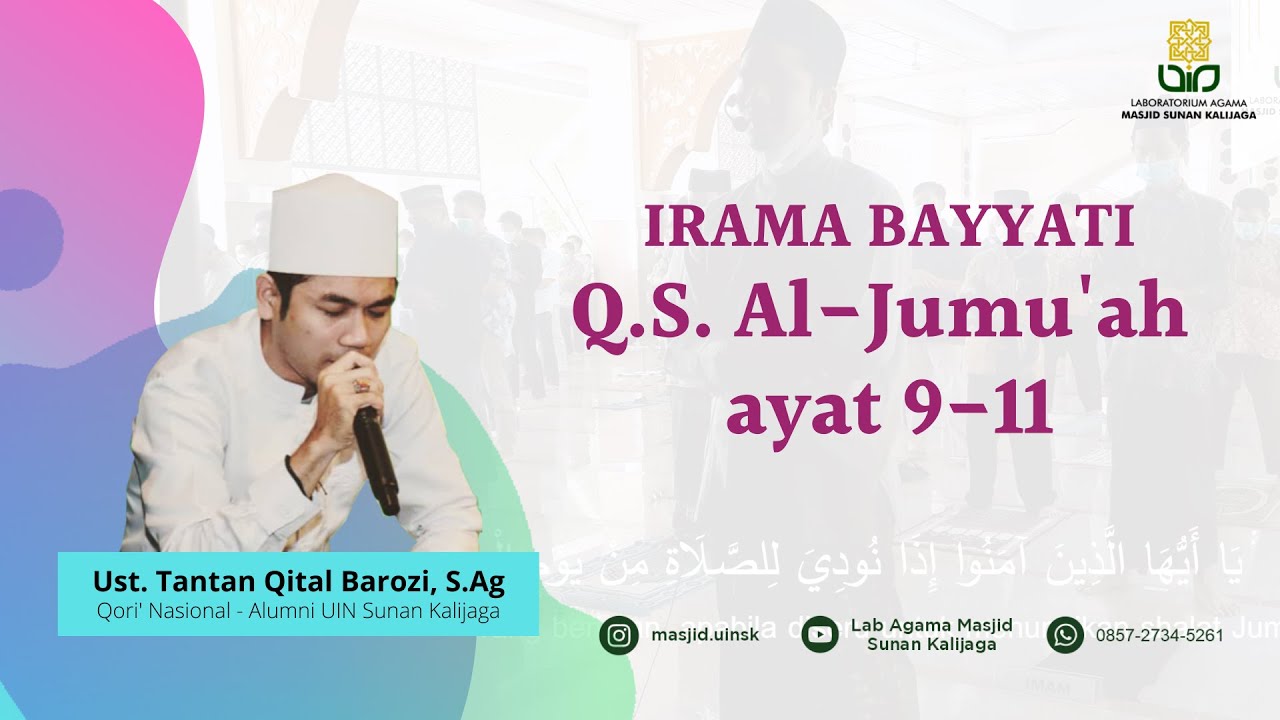 MERDU !!! IRAMA BAYYATI - SHOLAT JUMAT | Ust. Tantan Barozi, S.Ag