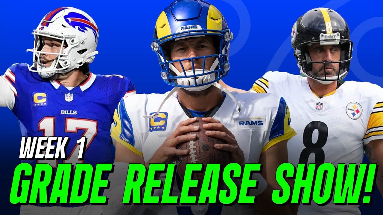 2025 NFL Week 1 Review & Grade Release Show | PFF NFL Show