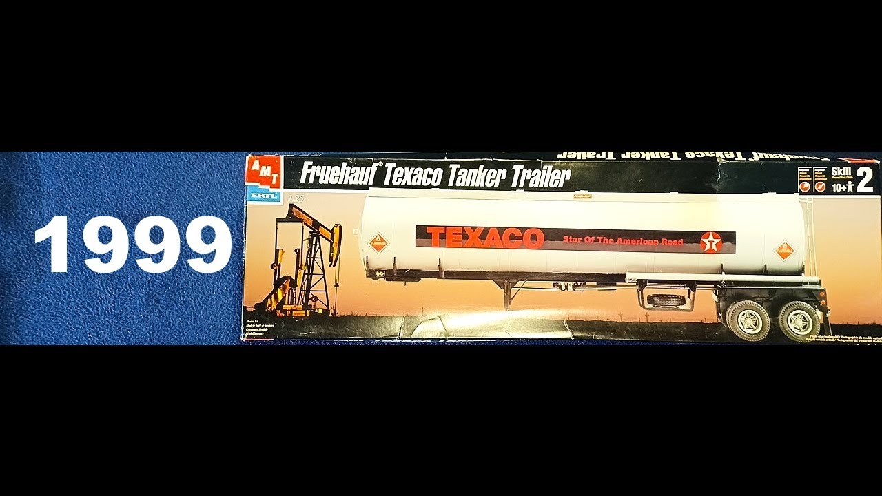 RE-UNBOXING: AMT/ERTL, Fruehauf Texaco Tanker Trailer,