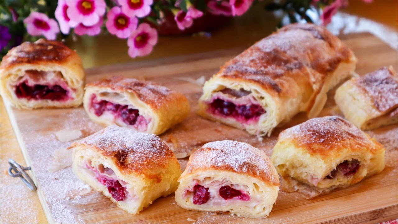 БЕЗ ПОМЕХ: Штрудель с вишней и ванилью тает во рту