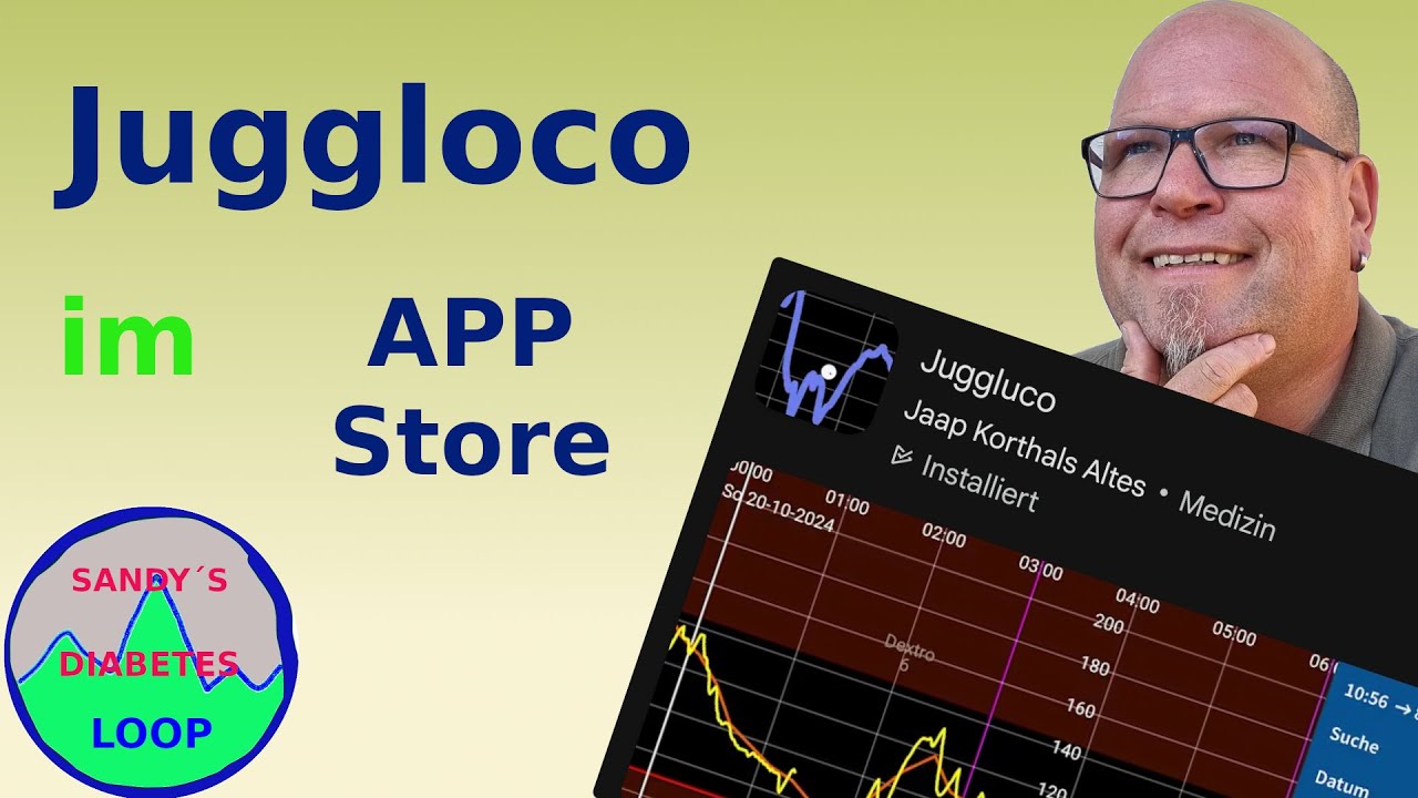 Freestyle Libre 2 & Freestyle Libre 3 mit Juggluco App offiziell aus dem App Store