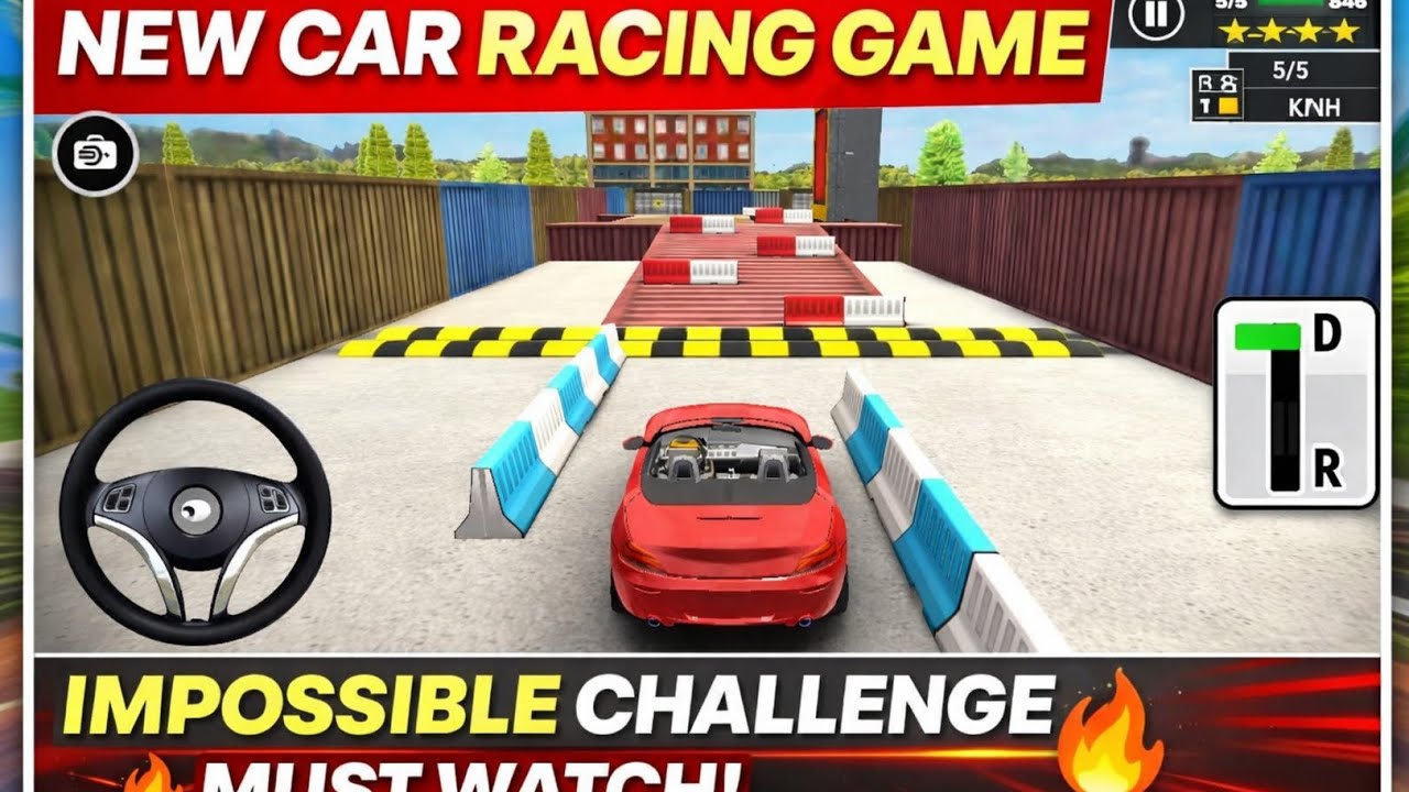 🔥 NEW Car Racing Game | Impossible Challenge 😱 | Full Gameplay Hindi