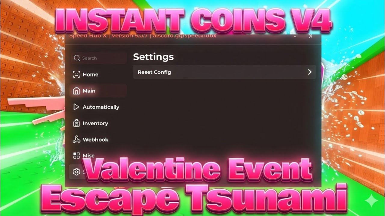[OP] Escape Tsunami For Brainrots Script NO KEY - INSTANT COINS V4, VALENTINE EVENT, AUTO FUSE,