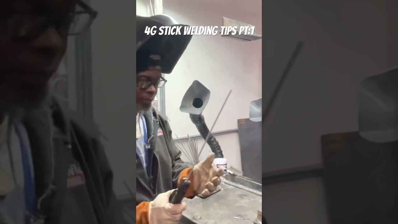4G Stick Welding Tips Pt:1 #welder #smaw #weld #weldingschool