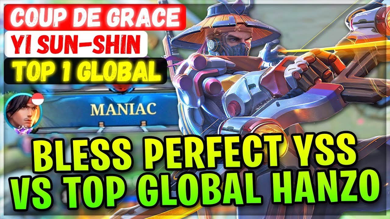 RIP SAVAGE!! Bless Perfect YSS VS Top Global Hanzo [ Top 1 Global Yi Sun-shin ] Coup de Grace - MLBB