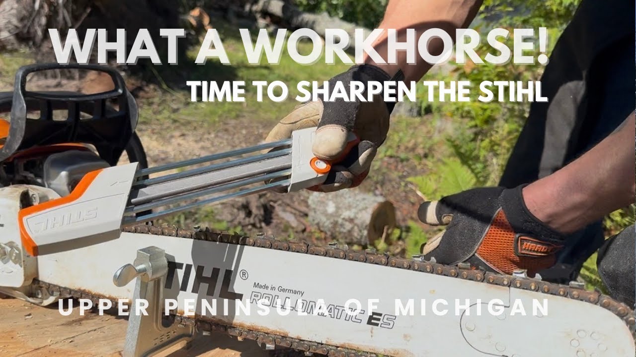 Техническое обслуживание бензопил STIHL | Верхний полуостров Мичигана #stihlchainsaw