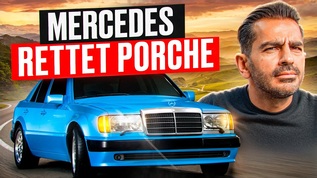 😳 Porsche fast PLEITE❓Der Mercedes der Porsche rettete💥 DER E500❗️Kooperation statt Konkurrenz|Hamid