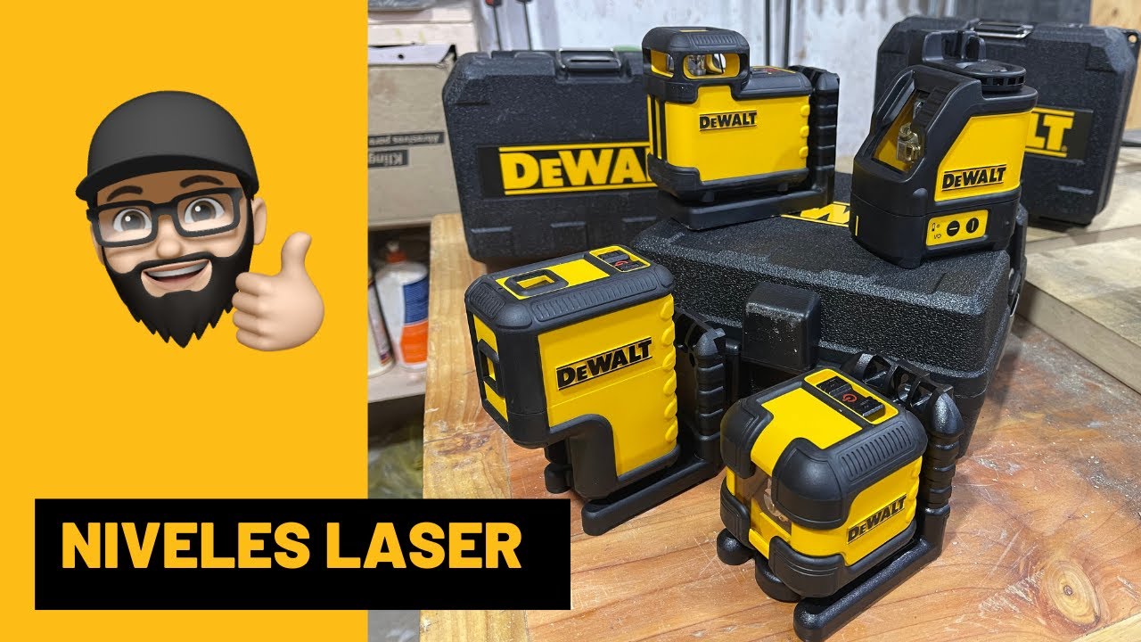 Soluciones y Aplicaciones para tu Trabajo con los Niveles Laser Dewalt
