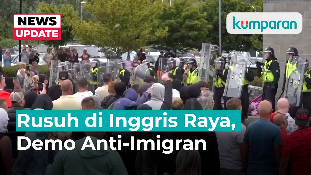 Warga Muslim di Inggris Takut ke Masjid Imbas Kerusuhan Anti-Imigran