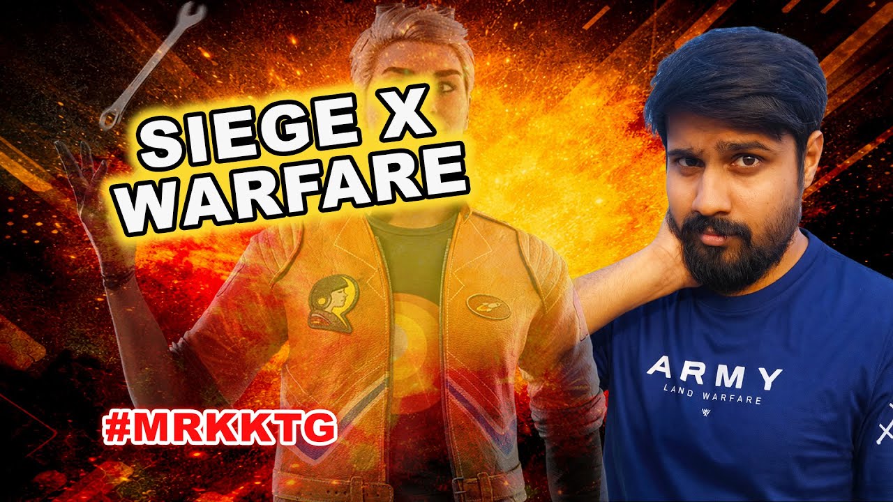 Siege X LIVE Warfare 🔴 | Telugu PC Gaming | MrKKTG Ranked Gameplay 🇮🇳