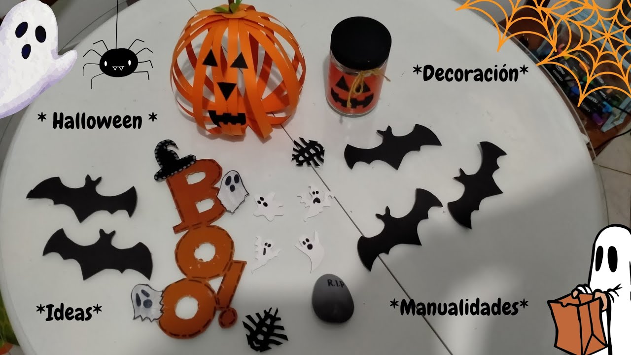 Ideas de manualidades de Halloween para decorar tu habitación 