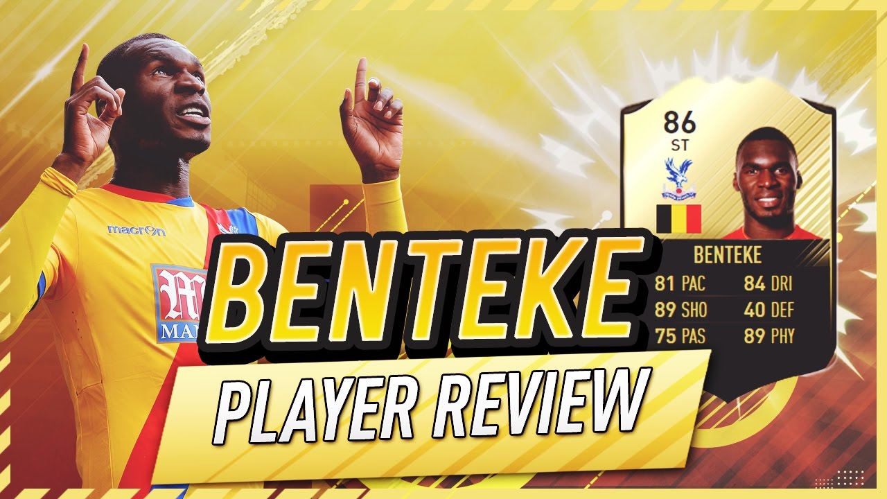 FIFA 17 UT - SIF Benteke (86) Player Review w/Gameplay & In-Game Stats