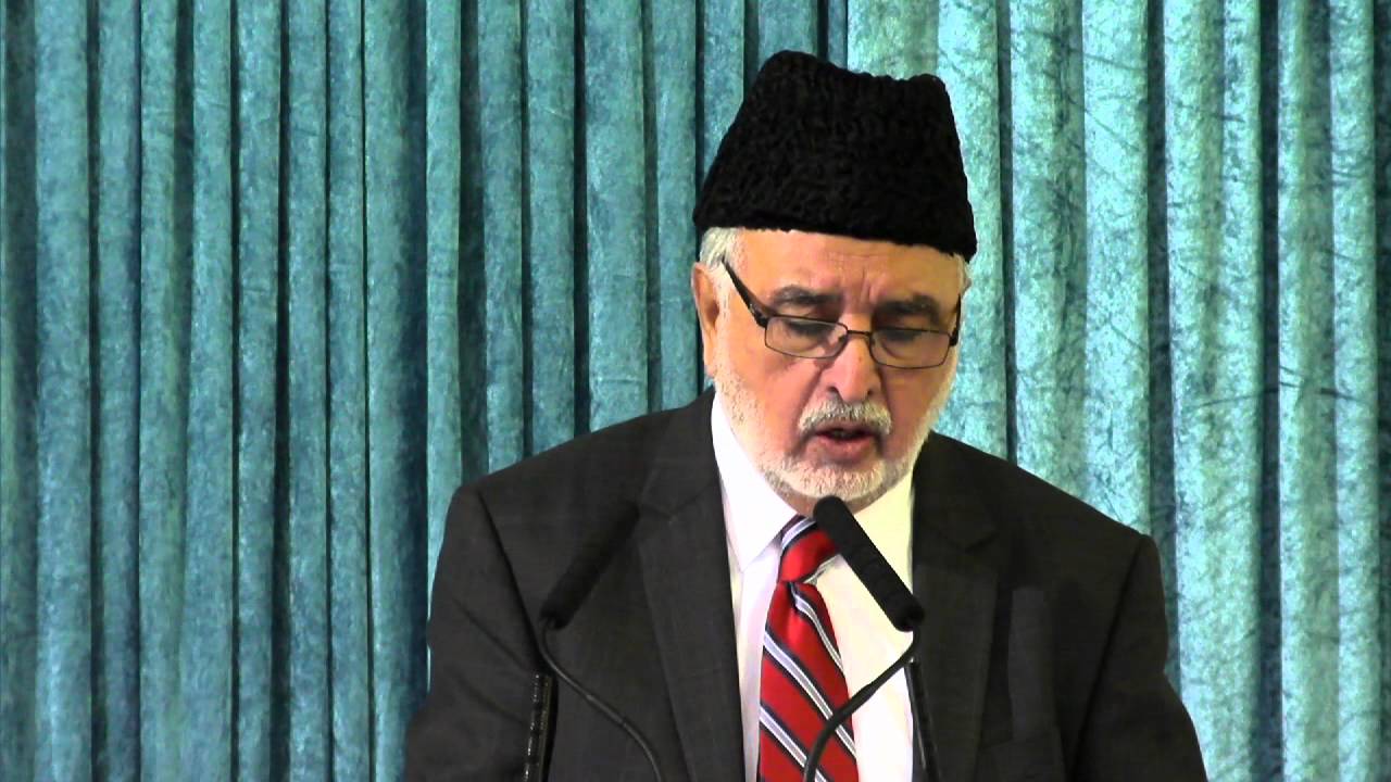 A speech delivered by Zartasht Munir Ahmed Khan - Jalsa Salana Norway 2012 Day 1