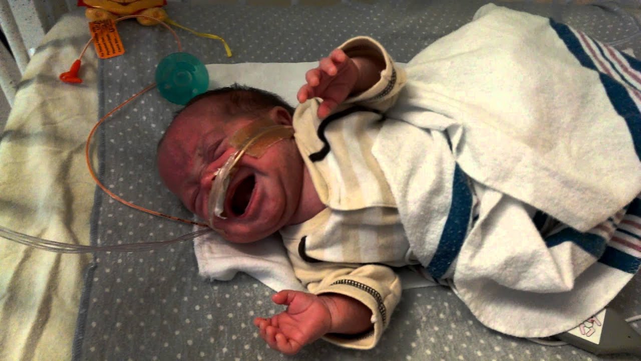 Jackson's sad Preemie cry