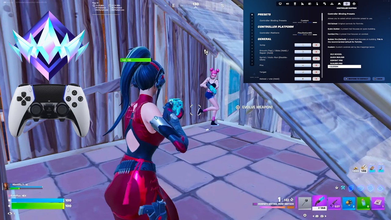 *BEST* Controller Settings For Chapter 7 Ranked & Reload! Aimbot + Fast Edits (PS4/PS5/XBOX/PC)