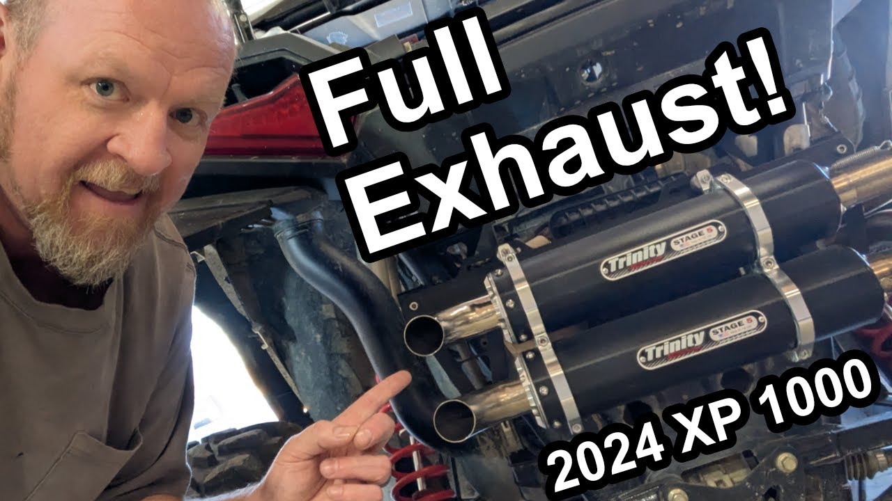 2024 RZR XP1000 Stage 5 Trinity Exhaust full system install