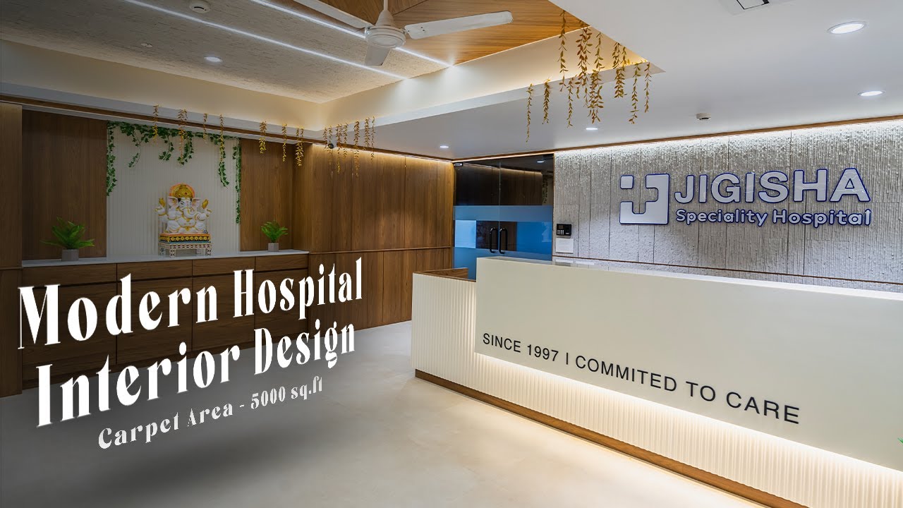 Modern Hospital Interior Design In Ahmedabad | Prashant Parmar Architect | 2022