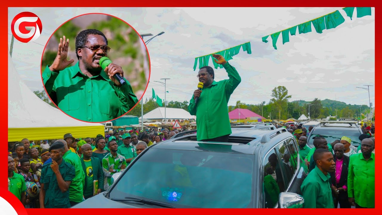 KATIBU MKUU CCM DK NCHIMBI AZUNGUMZA na WANANCHI wa KIABAKARI - MARA