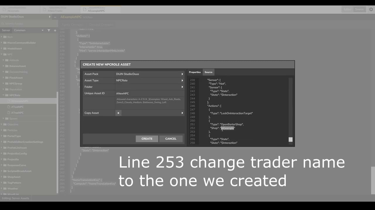 Asset Editor Trader Hytale. Quick Setup video