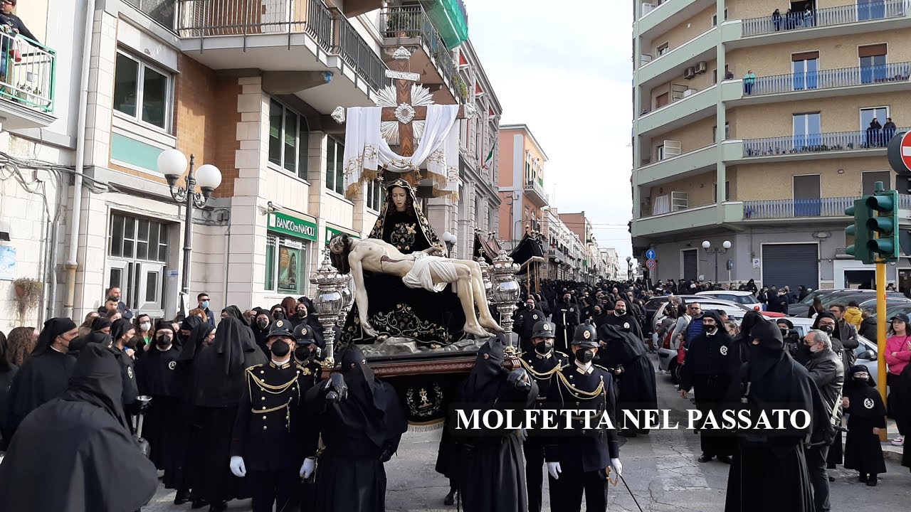 Processione sabato Santo. Molfetta 16.04.2022.