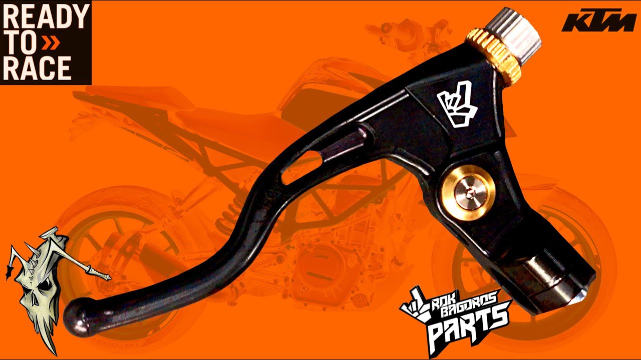 Rok Bagoros Stunt Clutch Lever Install KTM 390 Duke 250 200 125