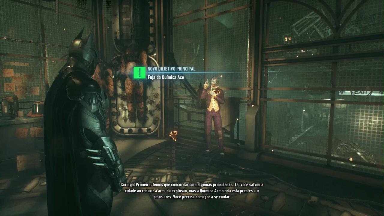 BATMAN: ARKHAM KNIGHT Fuja da Química Ace