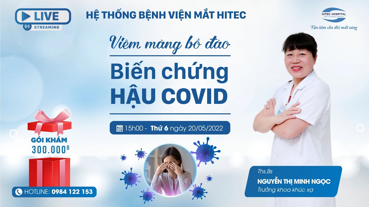 Triệu chứng và cách điều trị bệnh Viêm màng bồ đào