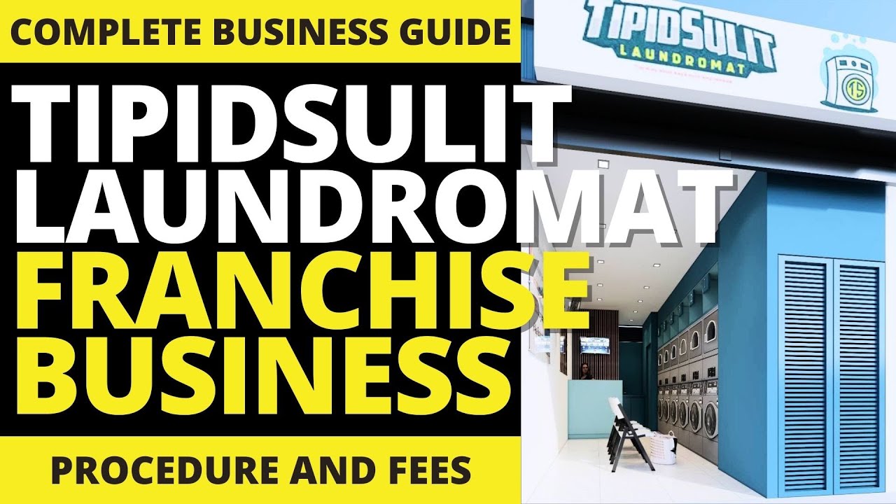 Бизнес-идеи по франшизе прачечной TIPIDSULIT LAUNDROMAT | Franchise Republic