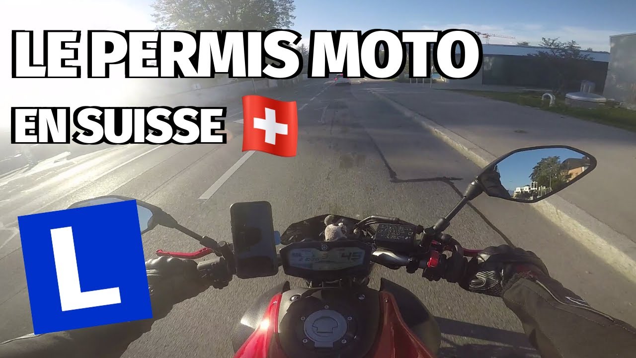 TOUT SAVOIR SUR LE PERMIS MOTO EN SUISSE !