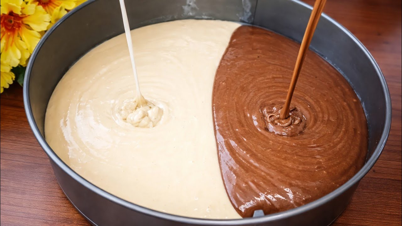 Saftiger Marmorkuchen in 5 Minuten | Einfach & schnell