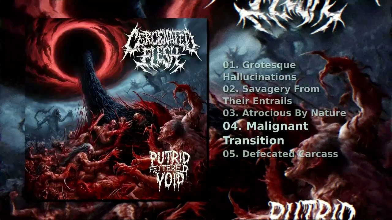 Cercenated Flesh - Putrid Fettered Void (Full Live)