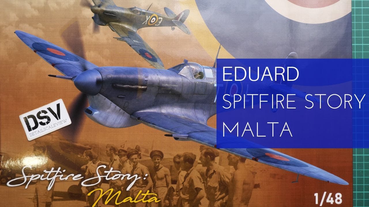 Eduard 1/48 Spitfire Story: Malta Limited Edition (11172) Review