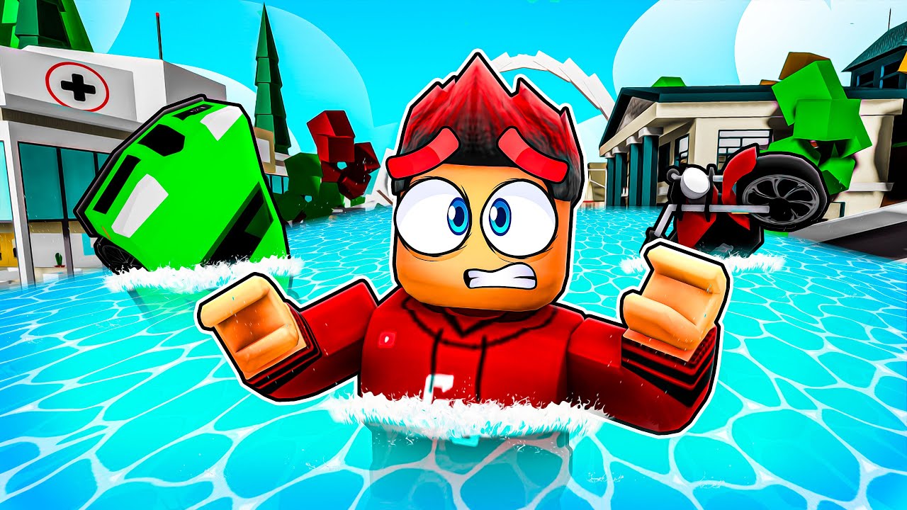 AMARAN! BANJIR BESAR! [Brookhaven 🏡RP] (Roblox Malaysia)