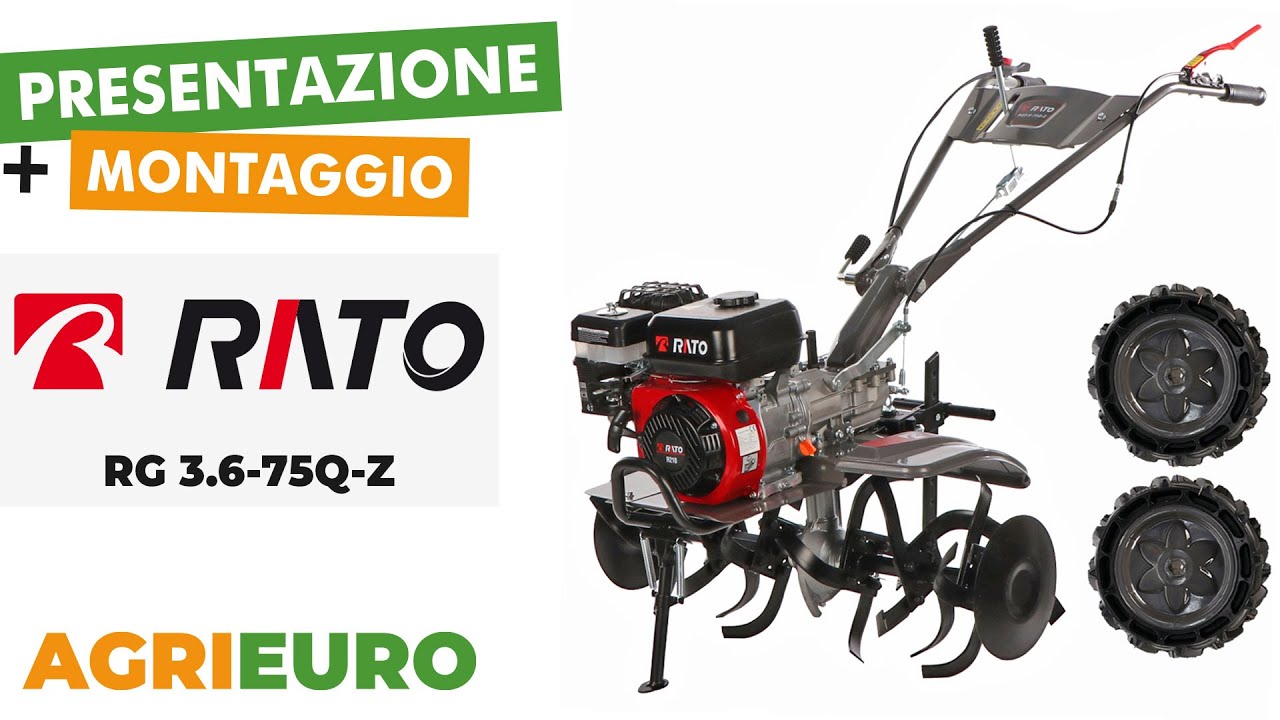 Presentazione e Montaggio della Motozappa Italian Power RG 3.6-75Q-Z