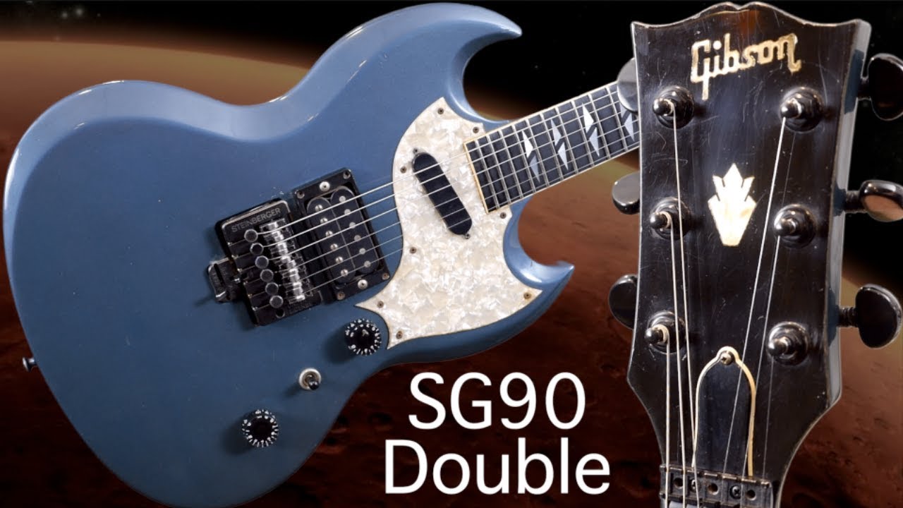 Alien 24 лада, мензура 25,5 дюймов, SG | Обзор и демо Gibson SG90 1988 года