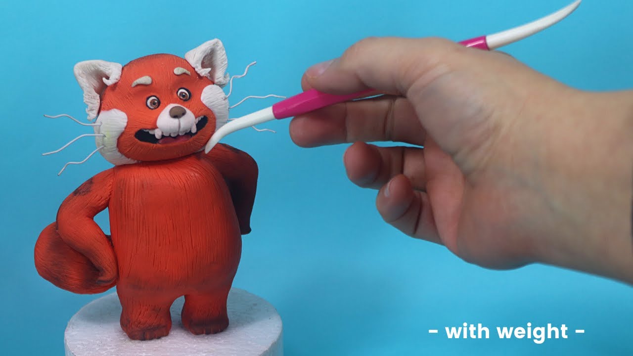 Создание Turning Red Panda Mei Lee - Turning Red Cake Topper
