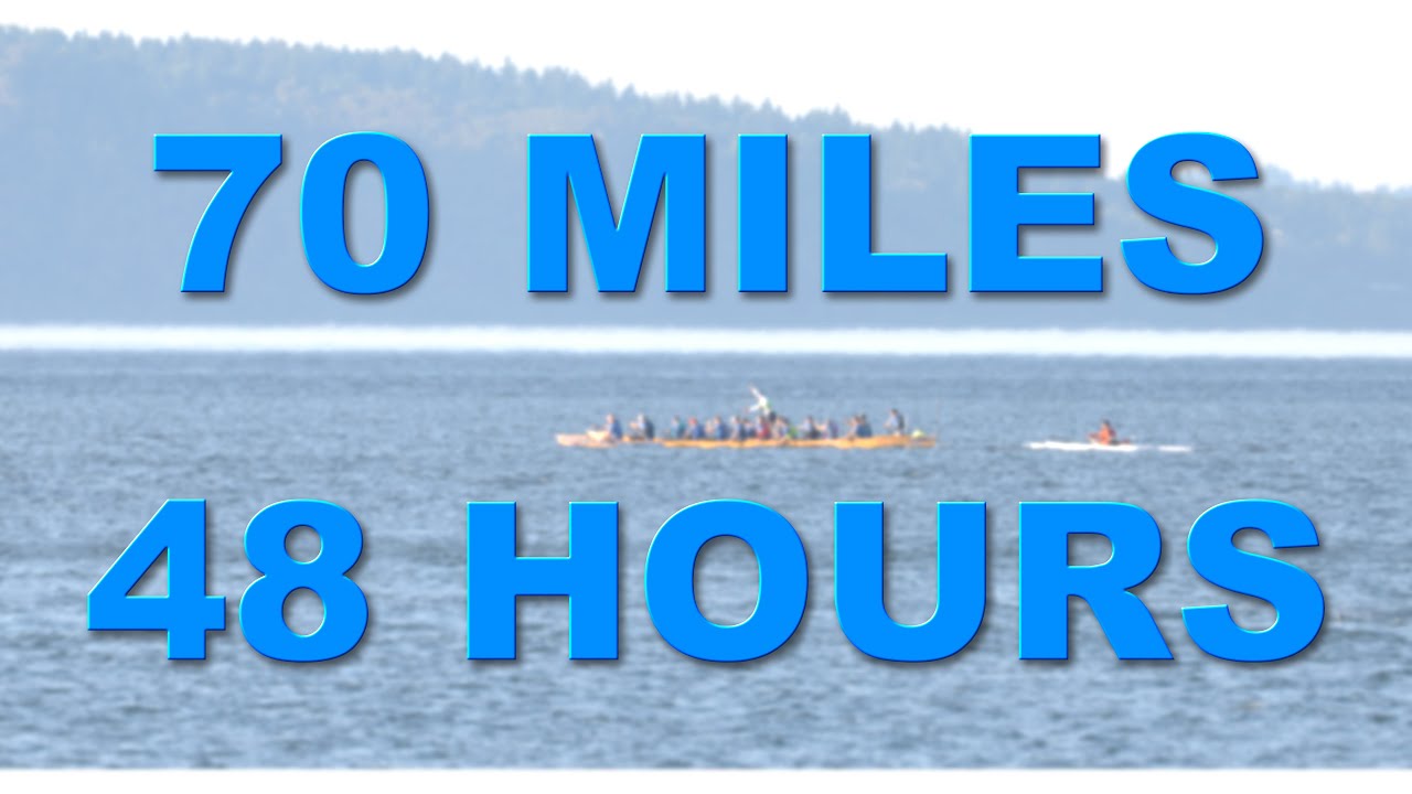 Seventy48 - human powered boat race (4K HDR)