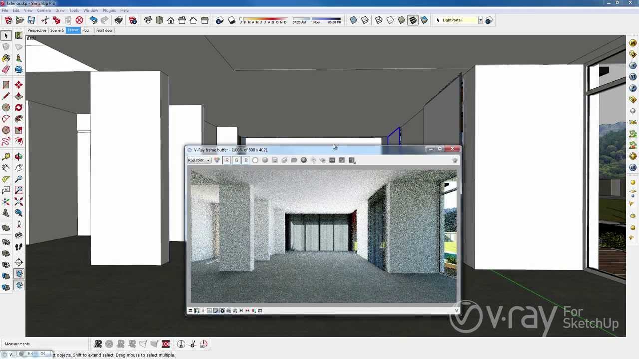 V-Ray 2.0 for SketchUp - V-Ray RT CPU and GPU