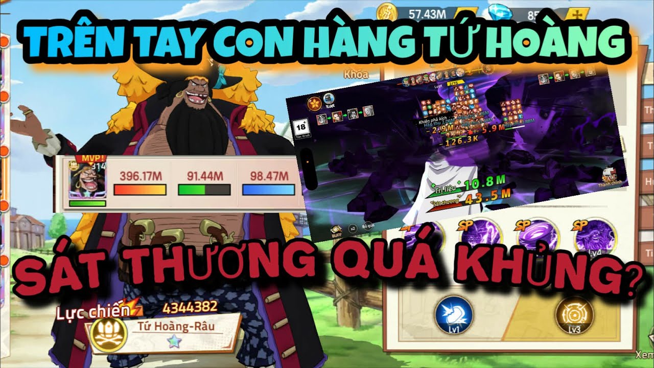 Haki huyền thoại  : TỨ HOÀNG RÂU ĐEN ĐỔ BỘ , META LIỆU CÓ THAY ĐỔI 🔥