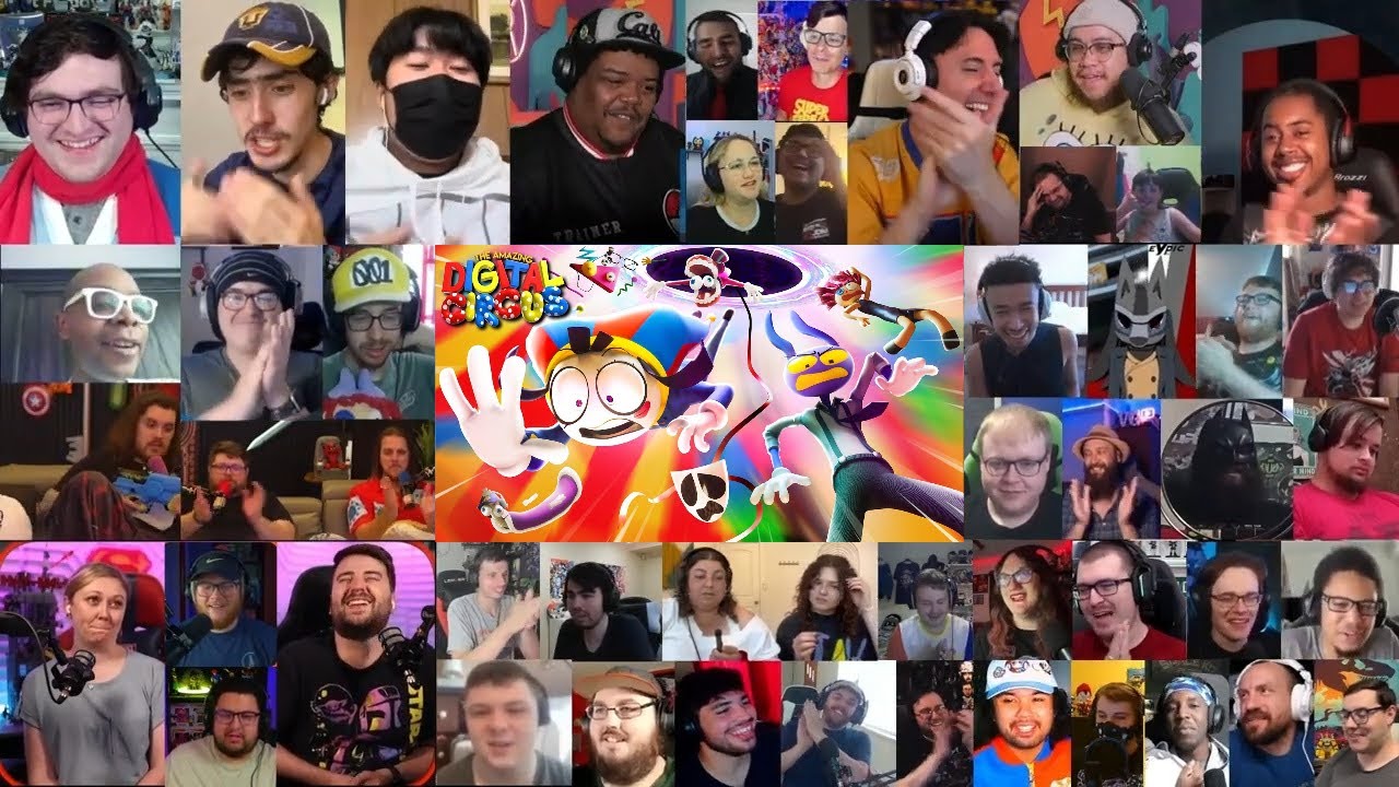 THE AMAZING DIGITAL CIRCUS - Ep 5: Untitled Mega Reaction Mashup!