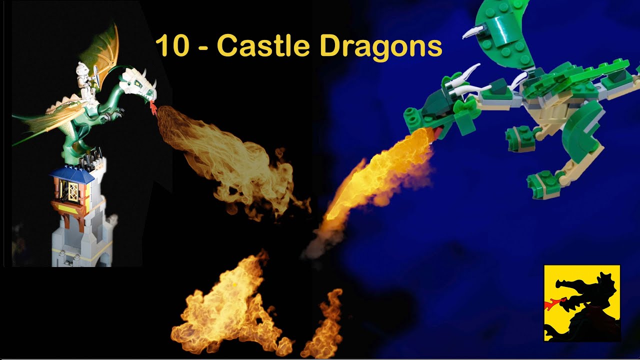 LEGO Castle Dragons - from 1988 - 2021