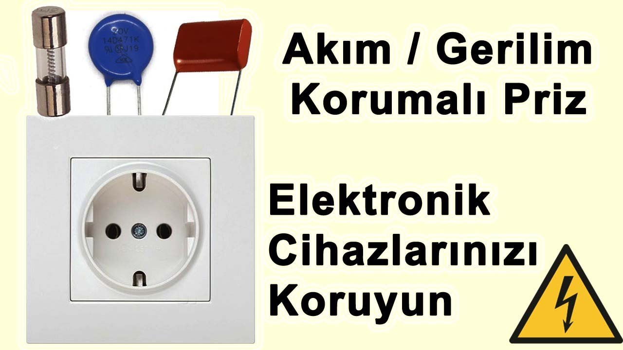 Akım Voltaj Korumalı Priz Yapımı