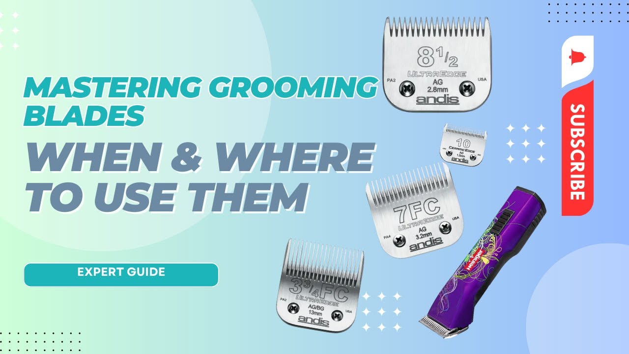 Mastering Grooming Blades | When & Where to Use Them