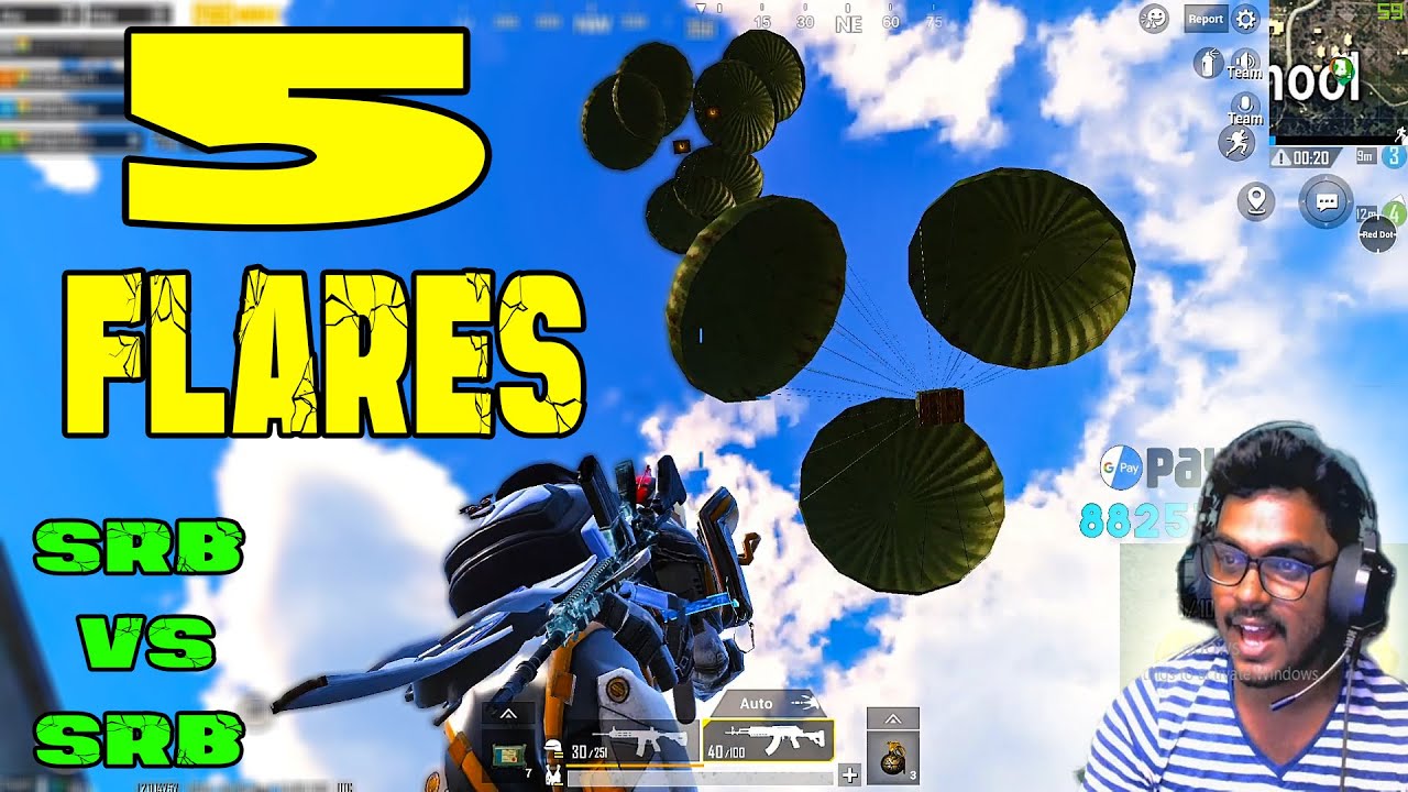 SRB Vs SRB - 5 Flares At Appartment - Most Thrilling Fight At Last Zone 1 Vs 4 #PassionOfGaming Zeus