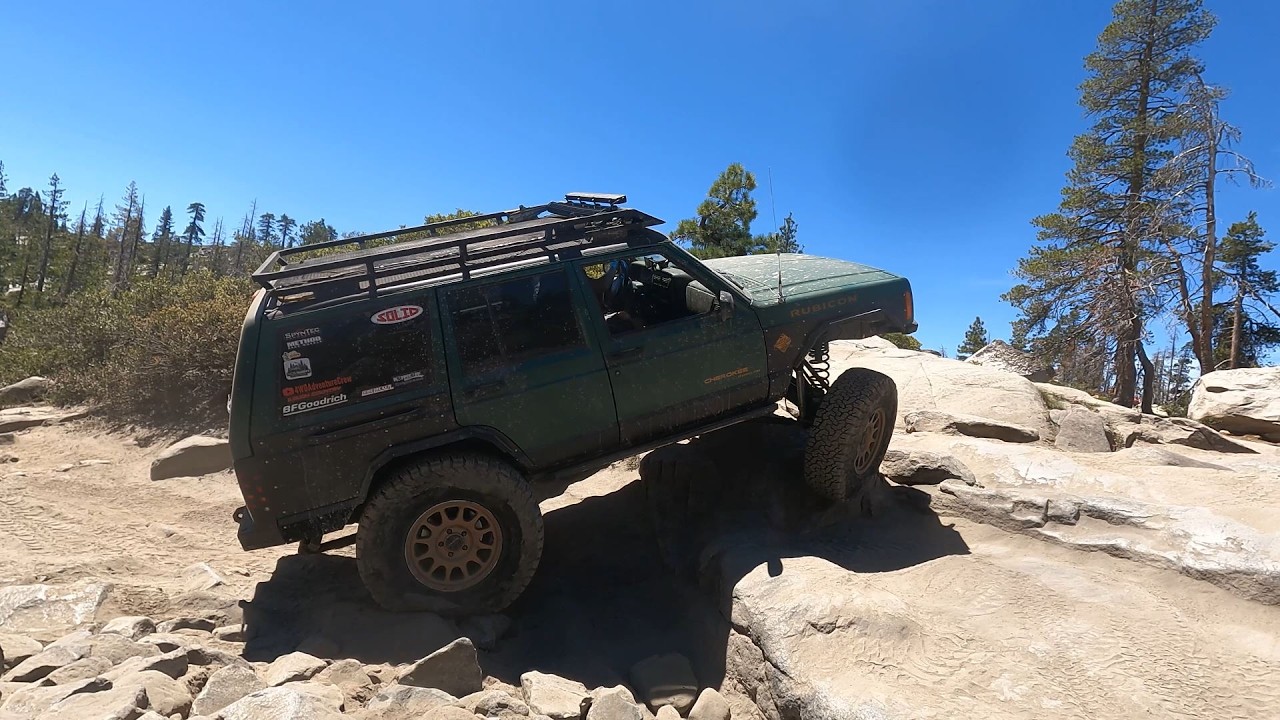 Rubicon Trail heading out to Loon Lake