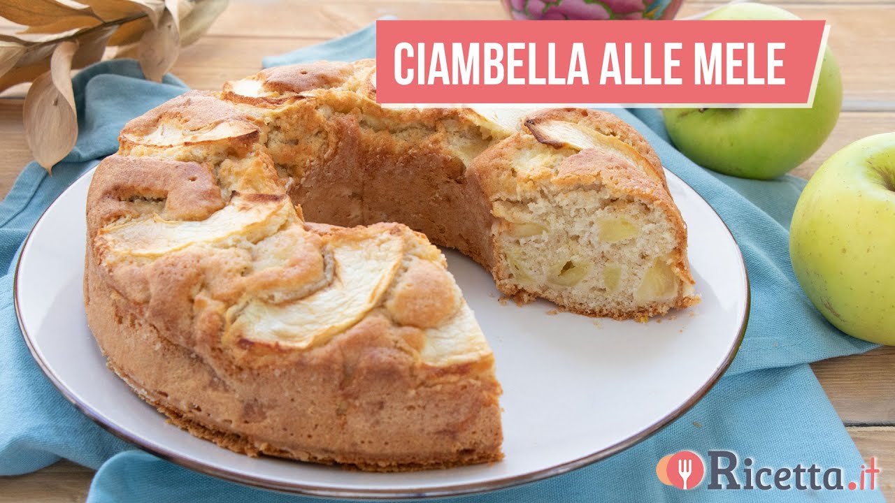 CIAMBELLA SOFFICE ALLE MELE 🍎 (cos&igrave; buona che vi stupir&agrave;) - Ricetta.it