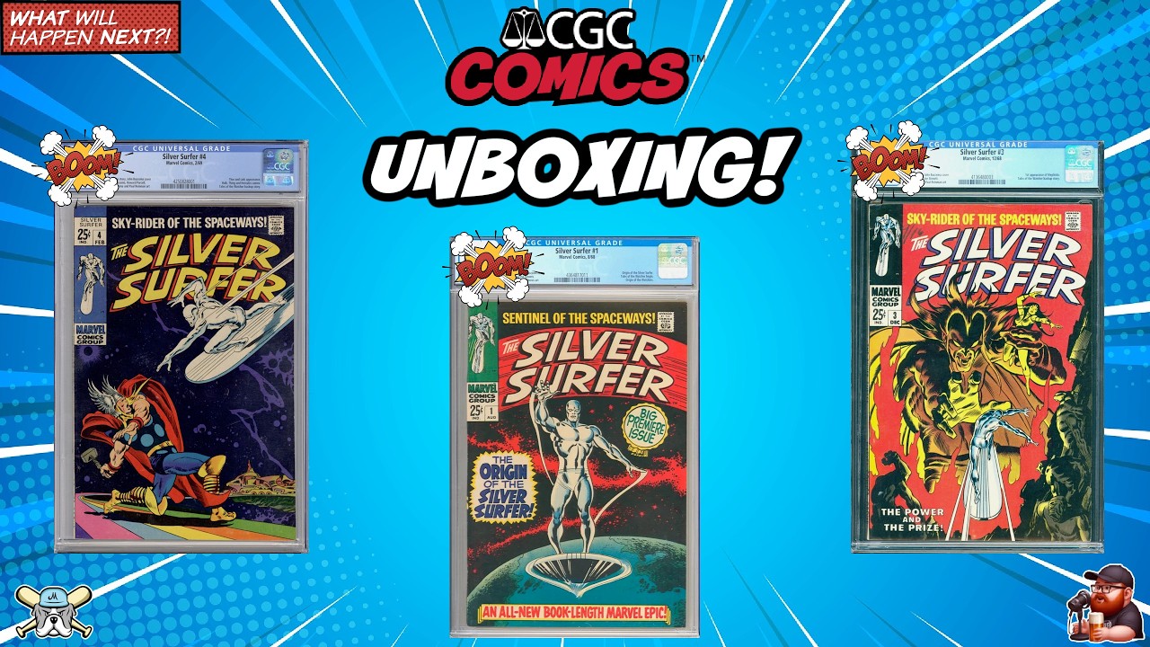 CGC Unboxing: Silver Surfer #1, #3 & #4 Grade Reveal