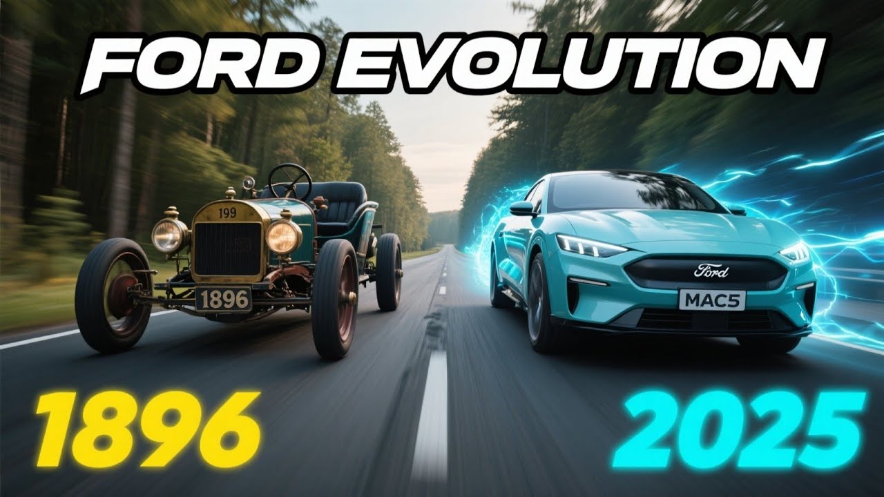 Ford Car Evolution: Every Year (1896&ndash;2025)