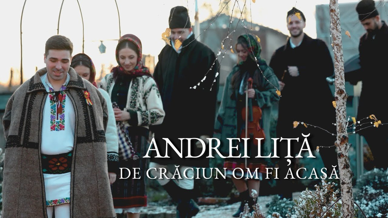 De Crăciun om fi acasă - Andrei Liță ( Colind 2025)